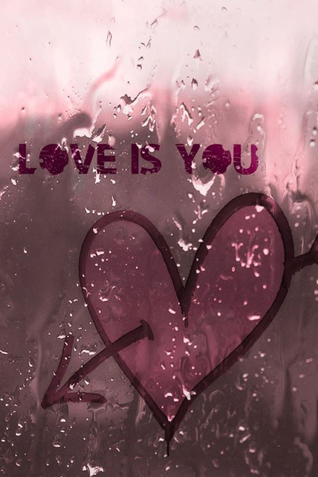 640x960 Love Is You - window iPhone 4s Wallpaper