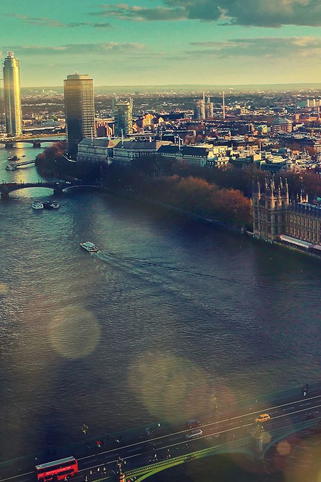 640x960 England London Skyview City Flare Big Ben - flare iPhone 4s Wallpaper