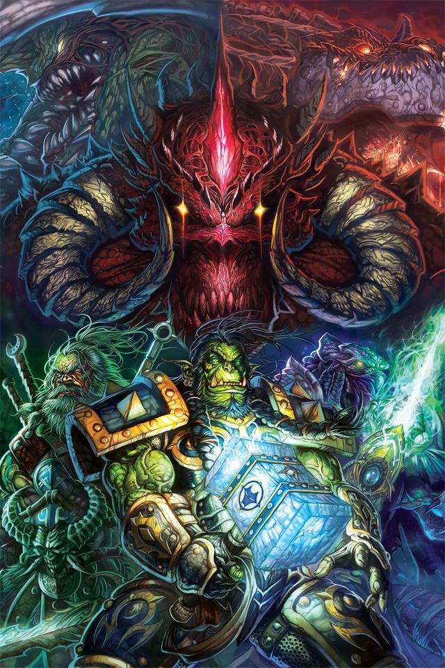 640x960 Blizzard World - world iPhone 4s Wallpaper