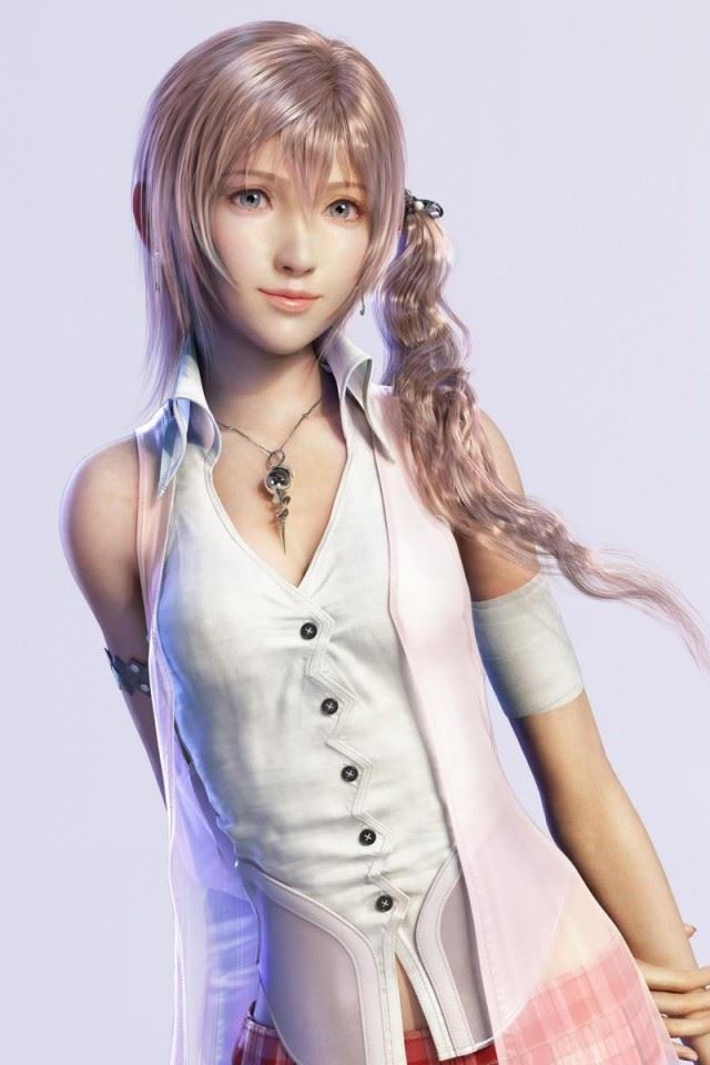 640x960 Final Fantasy Girl - beauty iPhone 4s Wallpaper