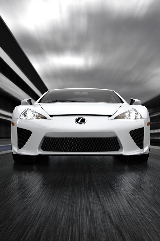 White Lexus Iphone 4s Wallpapers Free Download