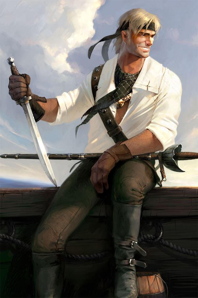 640x960 Pirate - sword iPhone 4s Wallpaper