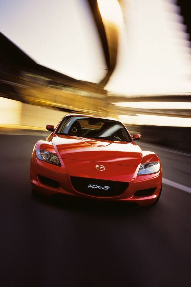 640x960 Mazda RX 8 -  iPhone 4s Wallpaper