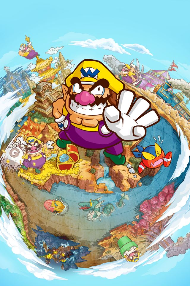 640x960 Bad Wario -  iPhone 4s Wallpaper