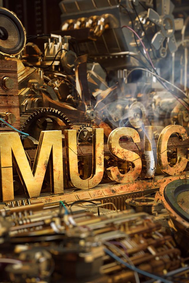 640x960 Music Machine -  iPhone 4s Wallpaper