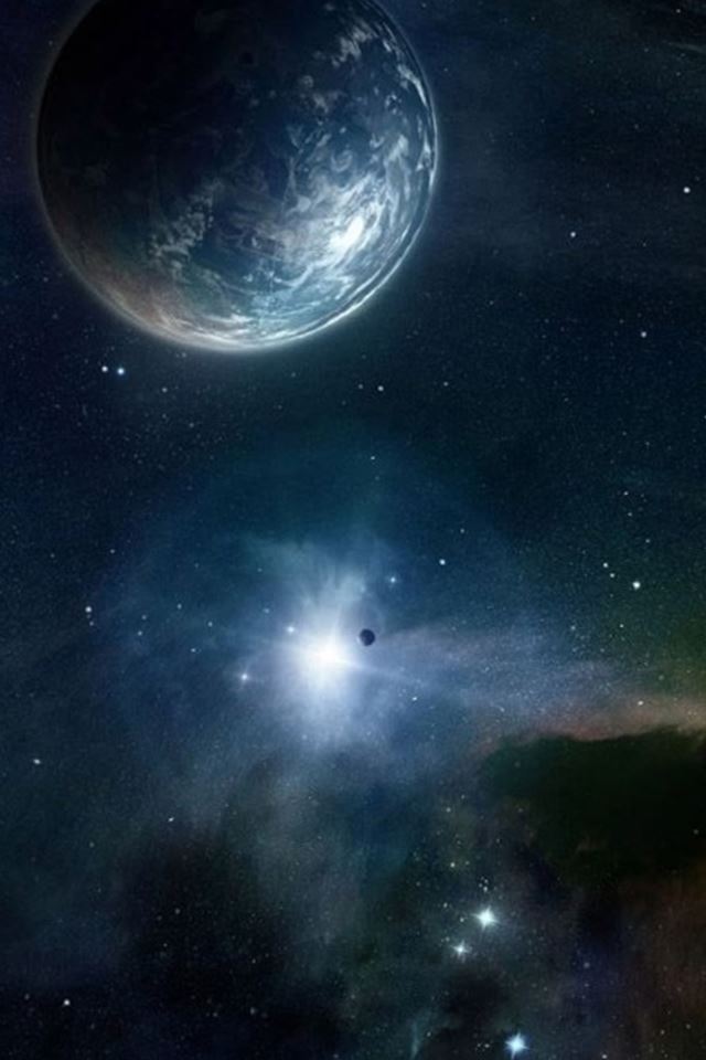 640x960 Outer Space Skyview Planet Starry Flare - skyview iPhone 4s Wallpaper