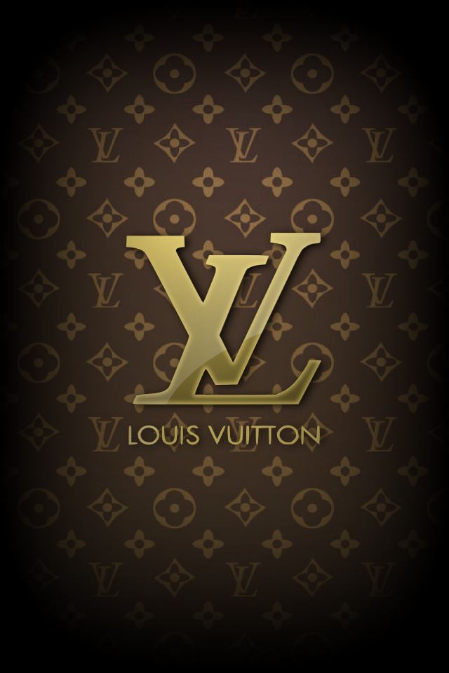 640x960 Louis Vuitton - black iPhone 4s Wallpaper