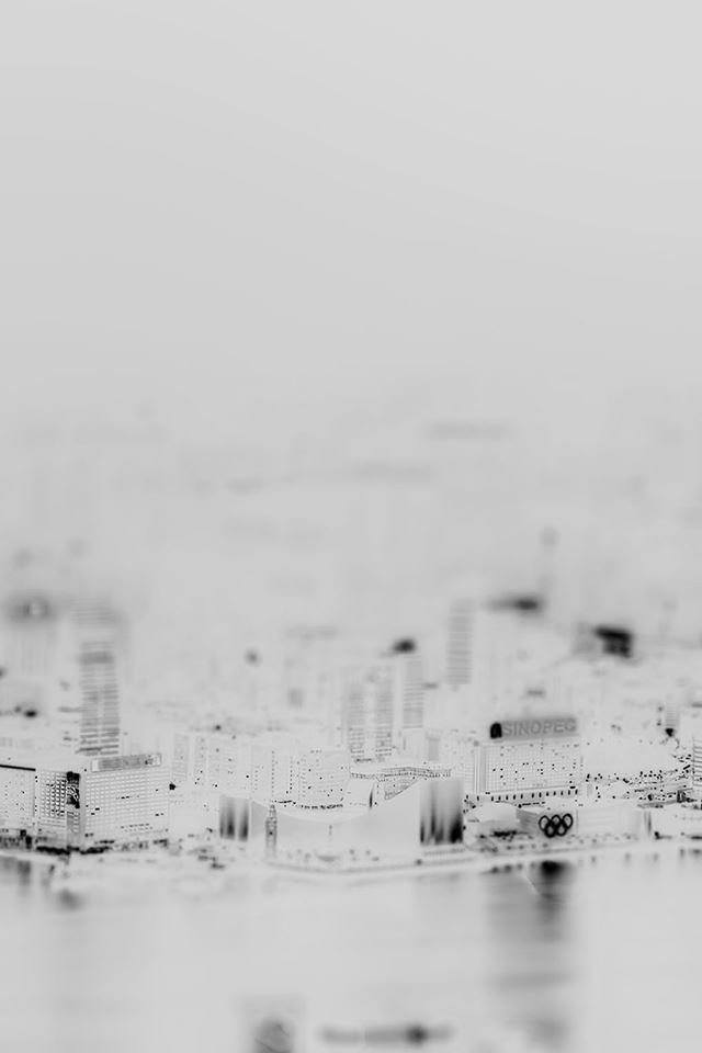 640x960 Hongkong Night Cityscape White - night iPhone 4s Wallpaper