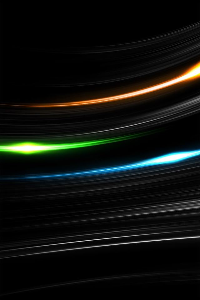 640x960 Abstract Light Swirls -  iPhone 4s Wallpaper