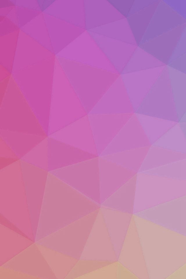 640x960 Polyart Pastel Pink Yellow Pattern - pattern iPhone 4s Wallpaper