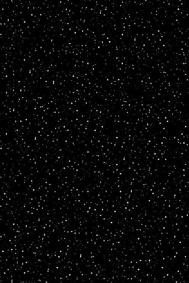 640x960 Simple Starry Sky Field - black iPhone 4s Wallpaper