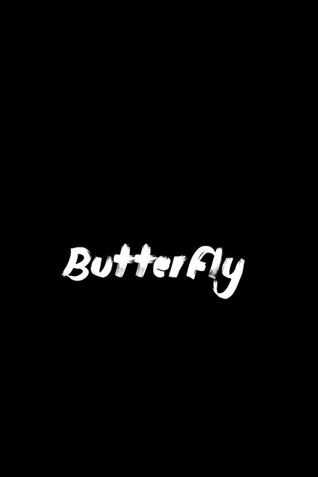 640x960 Christina Perri Logo Butterfly Music -  iPhone 4s Wallpaper