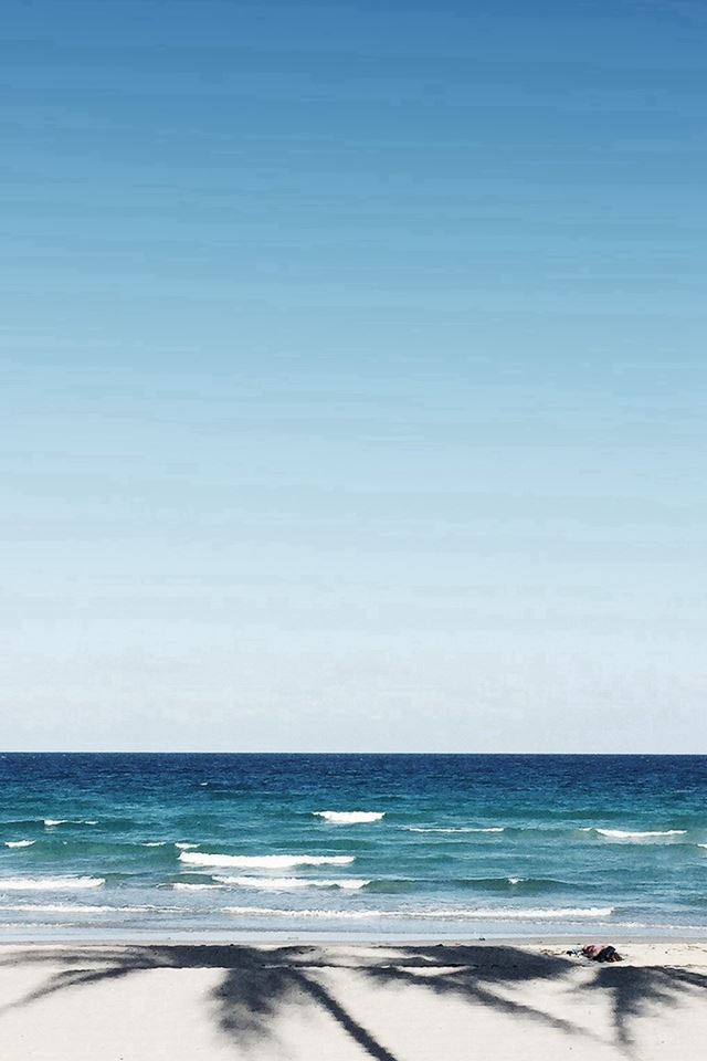 640x960 Beach Blue Nature Sea Holiday Water Sky - tropical iPhone 4s Wallpaper