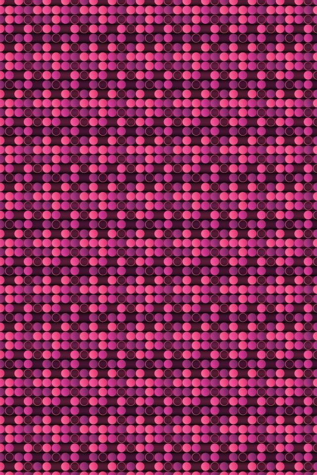 640x960 Pink Circles -  iPhone 4s Wallpaper