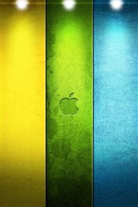 Color Apple Logo wallpaper