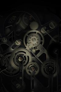 Huawei Mate Gear Dark Illust Art wallpaper