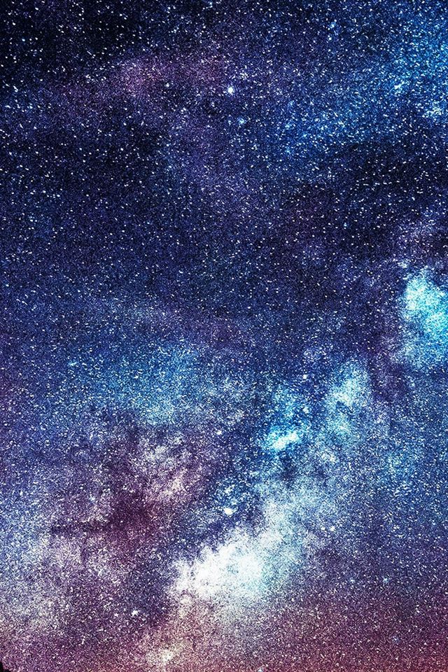 Amazing Milkyway Space Mountain Red iPhone 4s wallpaper 