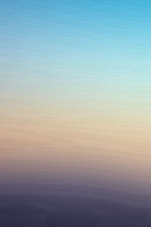 640x960 City Blue Day Gradation Blur - orange iPhone 4s Wallpaper