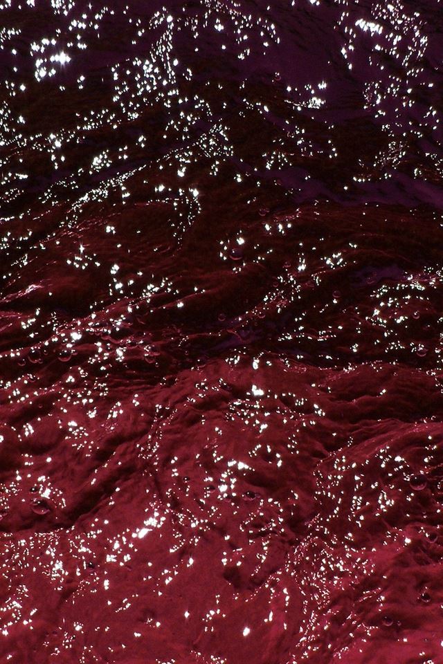 640x960 Water Wave Red Texture Ocean Pattern -  iPhone 4s Wallpaper