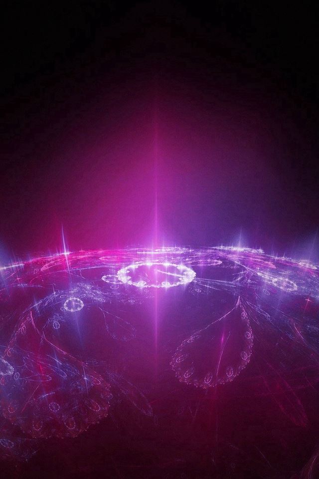 Time Travel Red Dark Space Pattern iPhone 4s wallpaper 