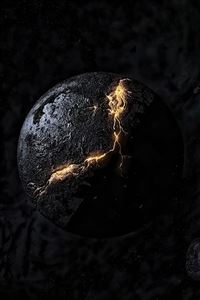 Volcanic Planet wallpaper