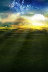 Sunset Plains wallpaper