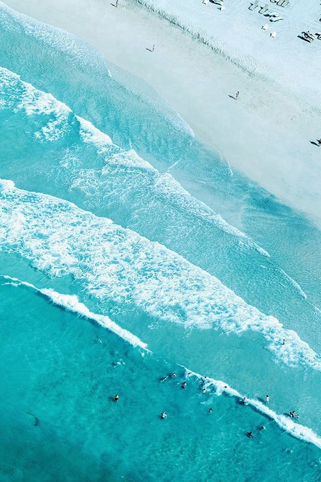 640x960 Vacation Ocean View Top Summer Green -  iPhone 4s Wallpaper