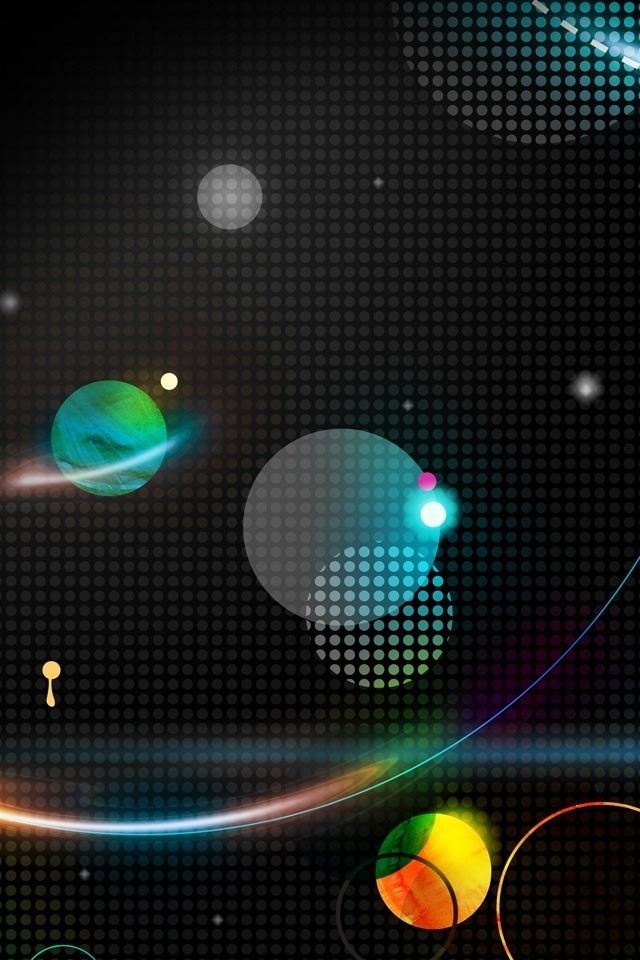 640x960 Retro - orange iPhone 4s Wallpaper