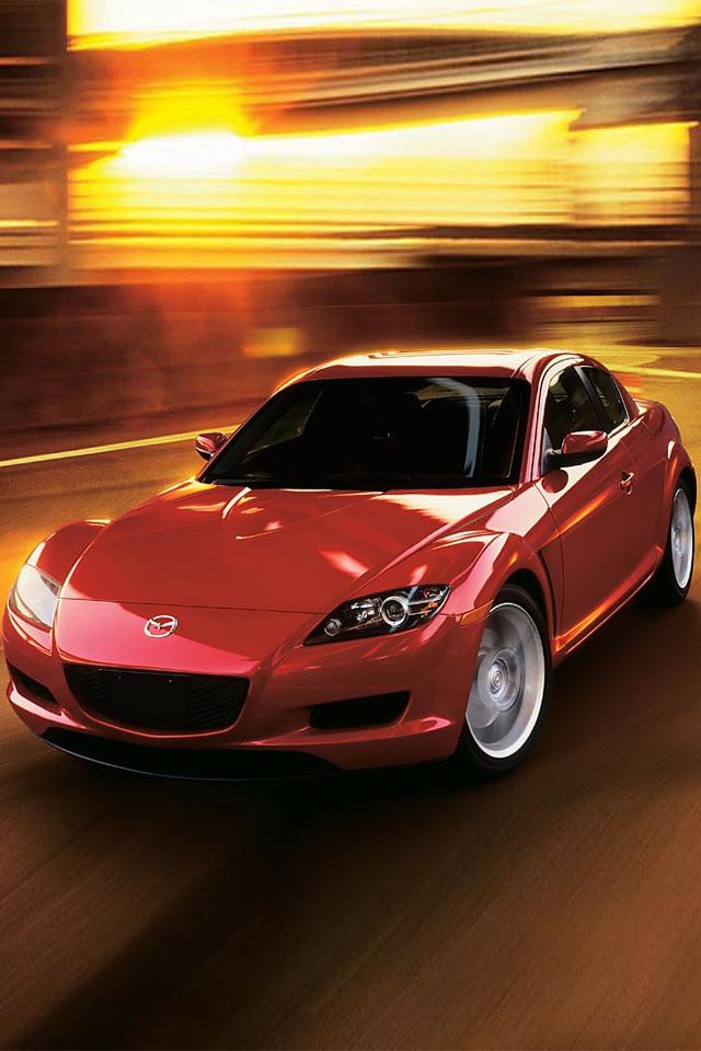 Mazda RX 8 iPhone 4s Wallpapers Free Download