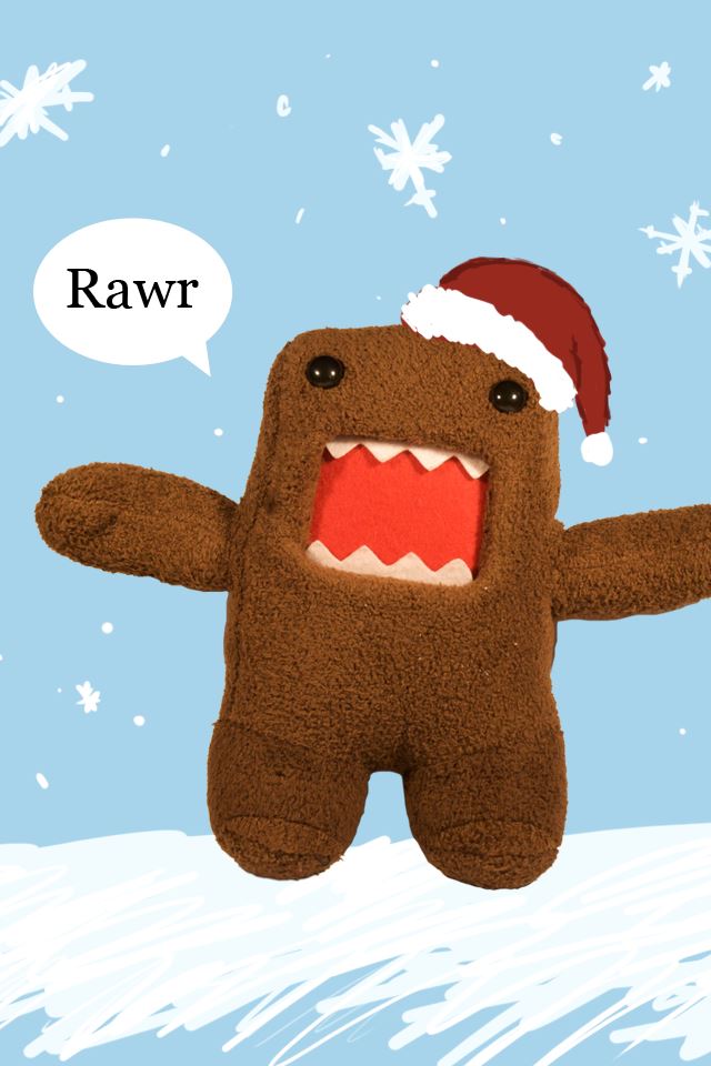 640x960 Domo Kun - cute iPhone 4s Wallpaper