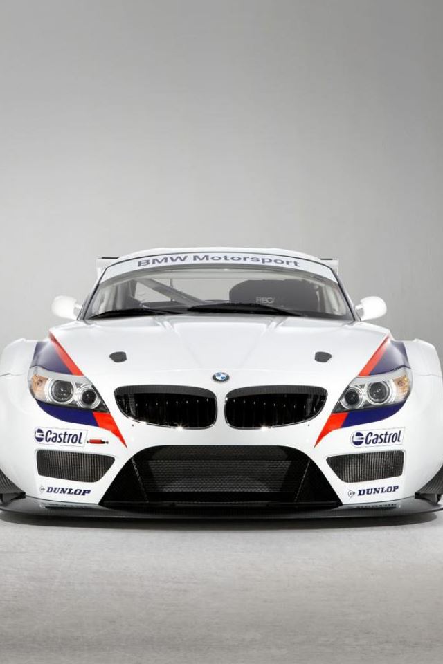 BMW M6 Race Car iPhone 4s wallpaper 
