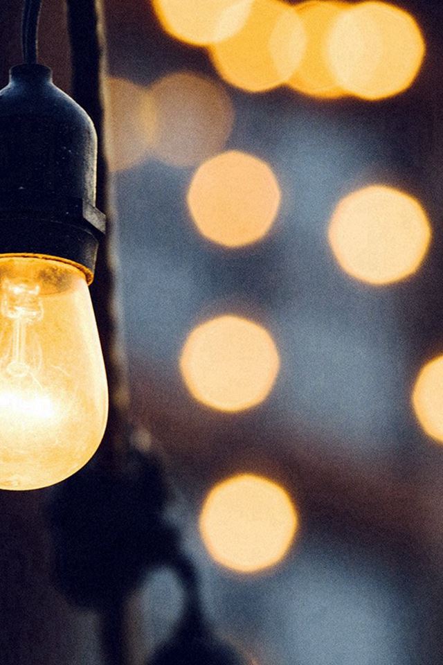 640x960 Light Bokeh Art City Living Home Dark - flare iPhone 4s Wallpaper