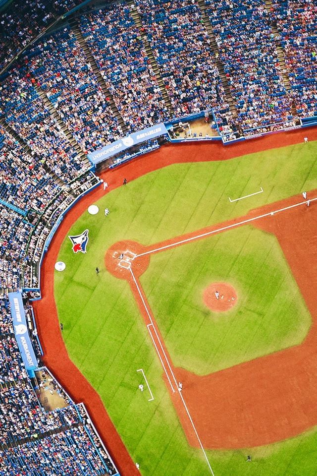 Bluejays Baseball MLB Field Sports iPhone 4s wallpaper 