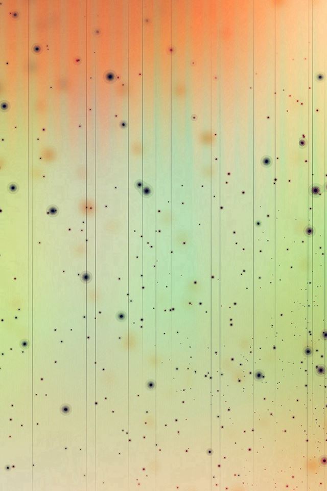 640x960 Rain Red Shining Art Abstract Pattern - dot iPhone 4s Wallpaper