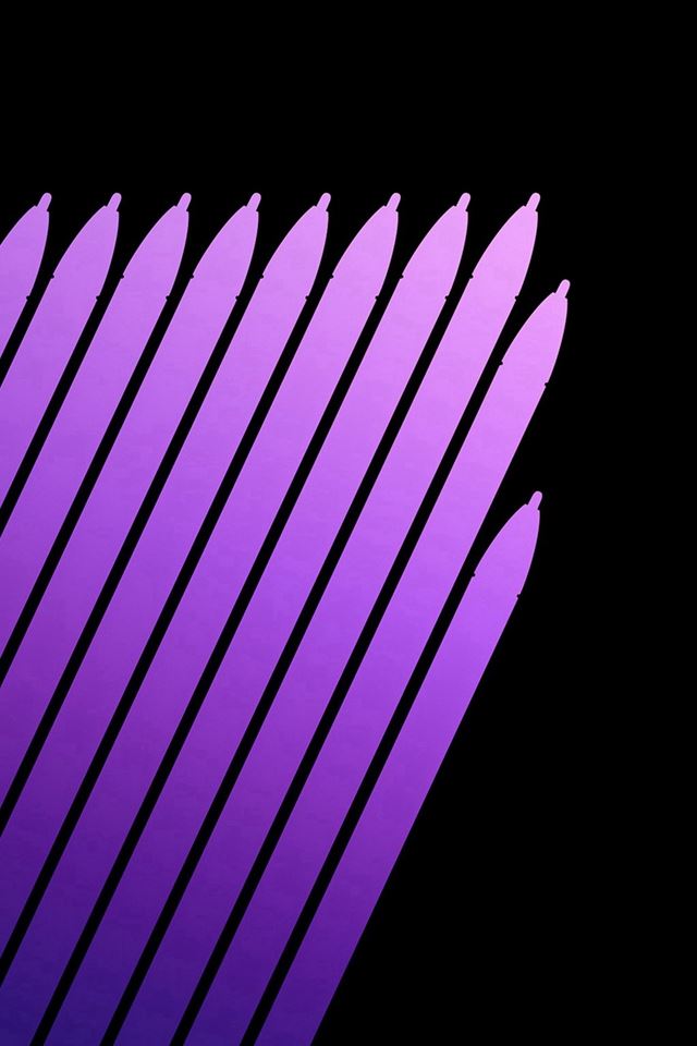 640x960 Note 7 Galaxy Art Pen Dark Purple Pattern - shape iPhone 4s Wallpaper