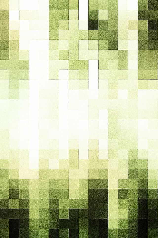 640x960 Green Squares - patterns iPhone 4s Wallpaper