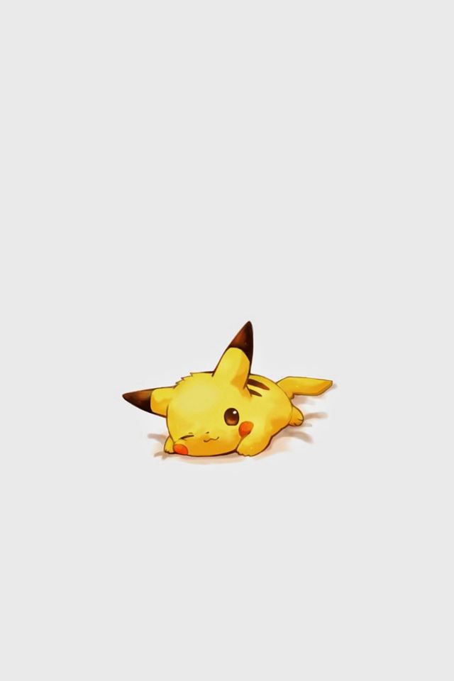 640x960 Cute Pikachu Pokemon Character - lovely iPhone 4s Wallpaper