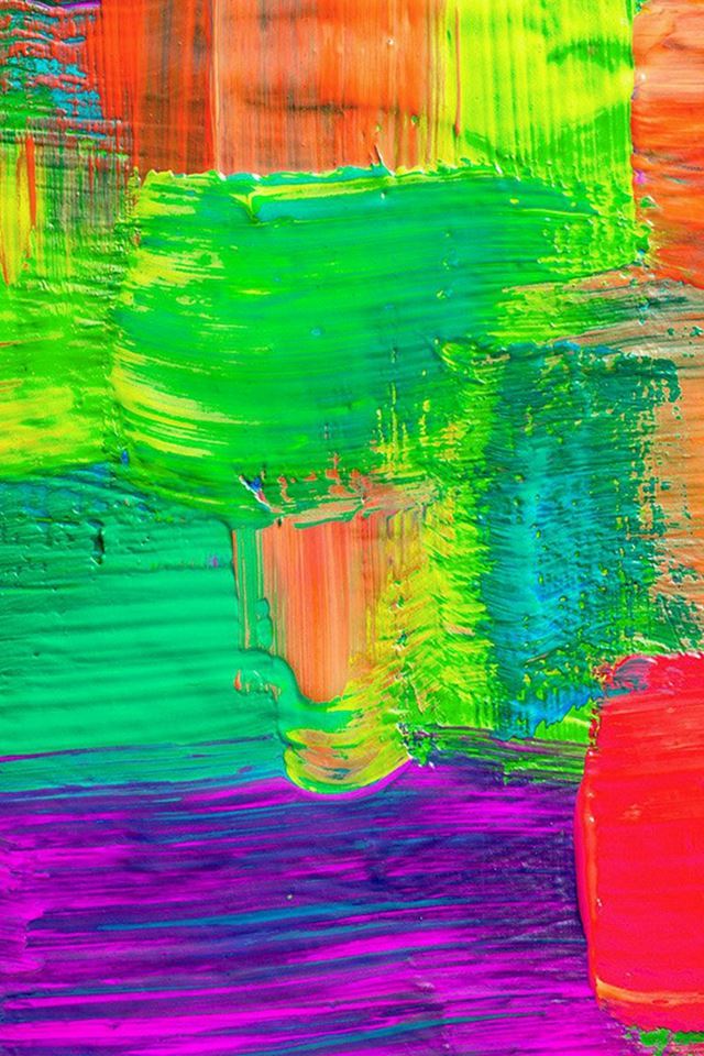 Color Paint Pattern Texture iPhone 4s wallpaper 