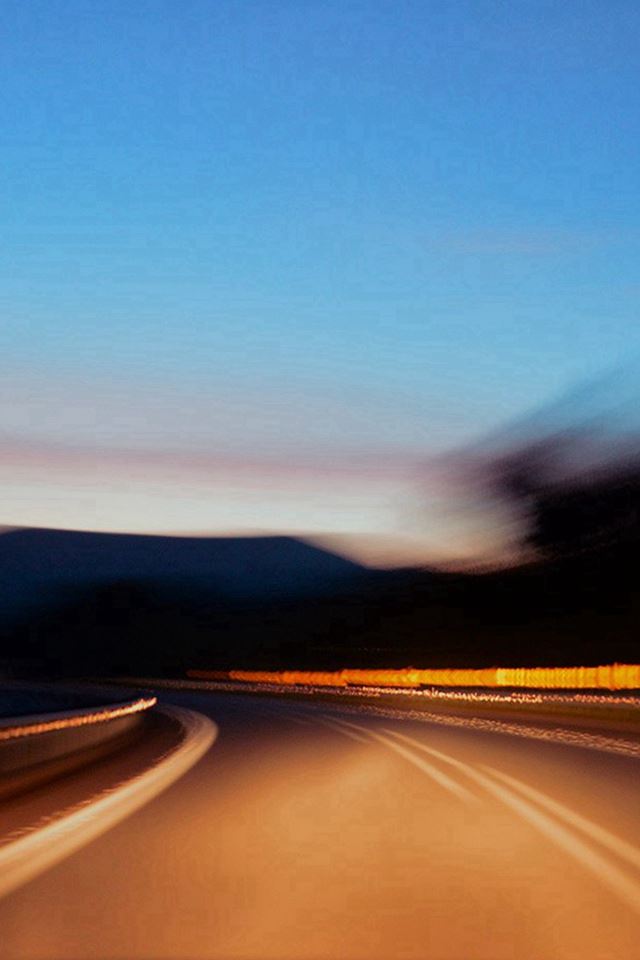 640x960 Drive Away Fast Blur -  iPhone 4s Wallpaper