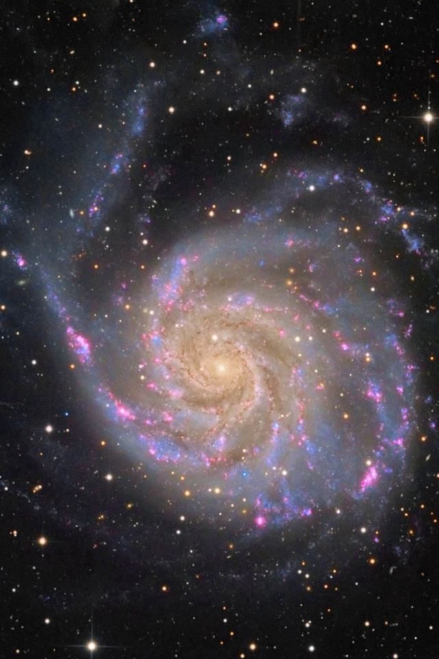 640x960 Dark Shiny Space Beautiful Nebula Circle - circle iPhone 4s Wallpaper