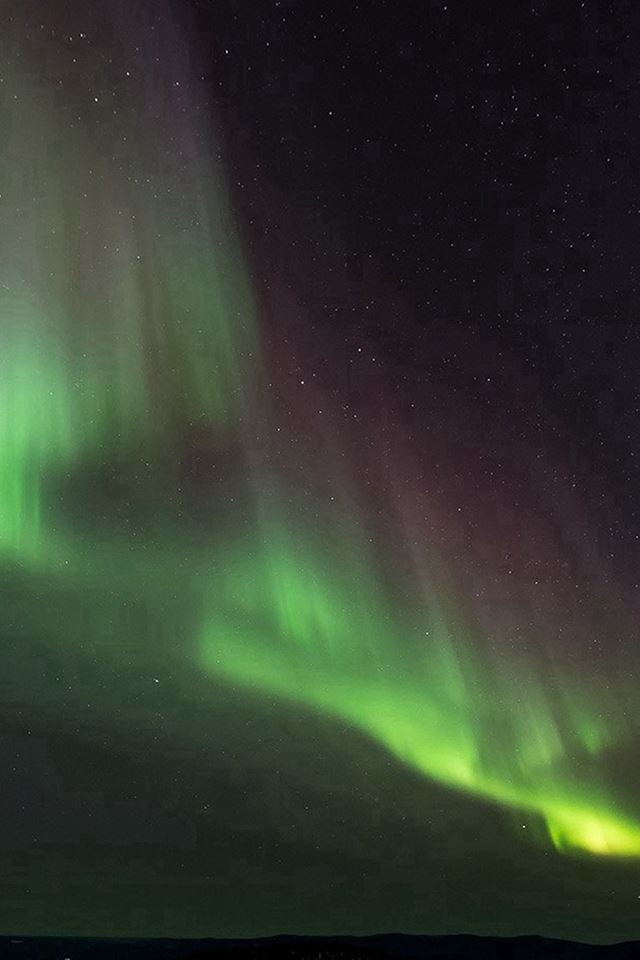 640x960 Aurora Night Sky Awesome Beautiful - beautiful iPhone 4s Wallpaper