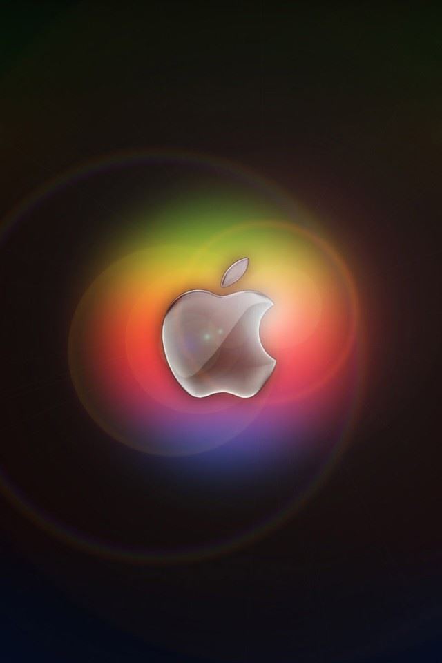Halo Apple Logo iPhone 4s Wallpapers Free Download