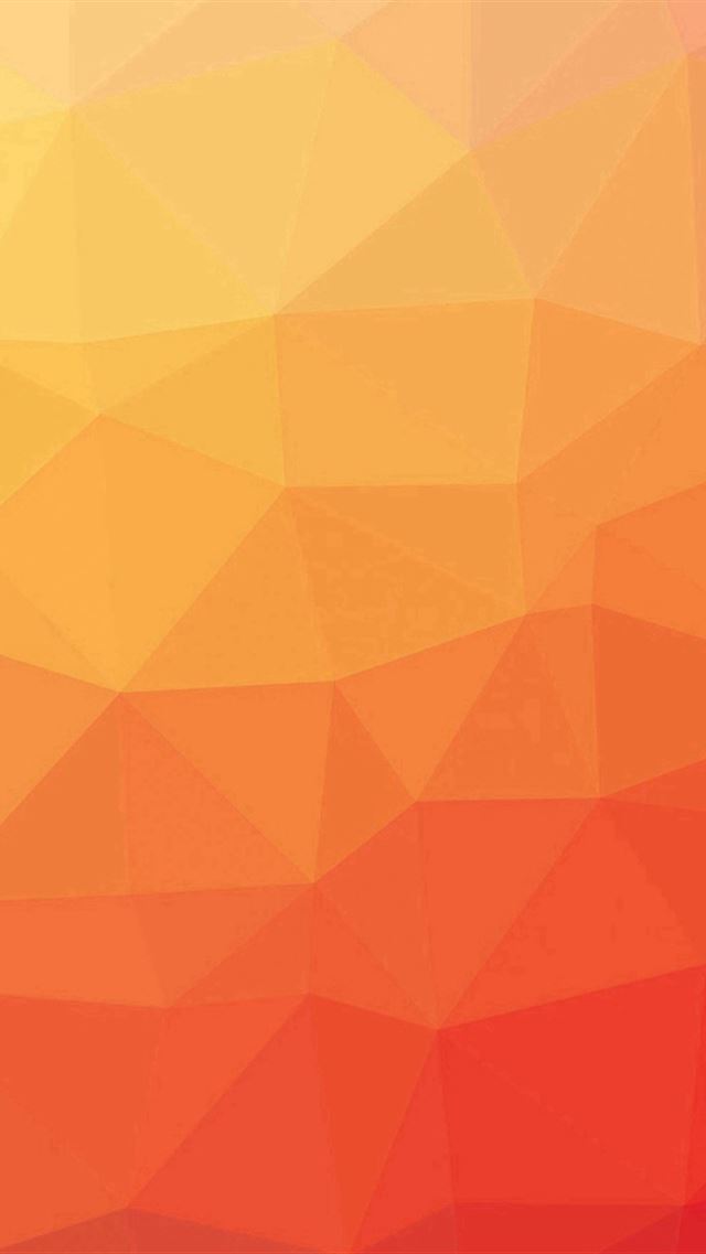 640x960 Red And Yellow Gradation Blur Pattern - polygon iPhone 4s Wallpaper