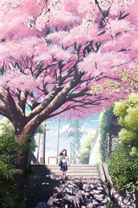 Anime Dreamy Girl Step wallpaper