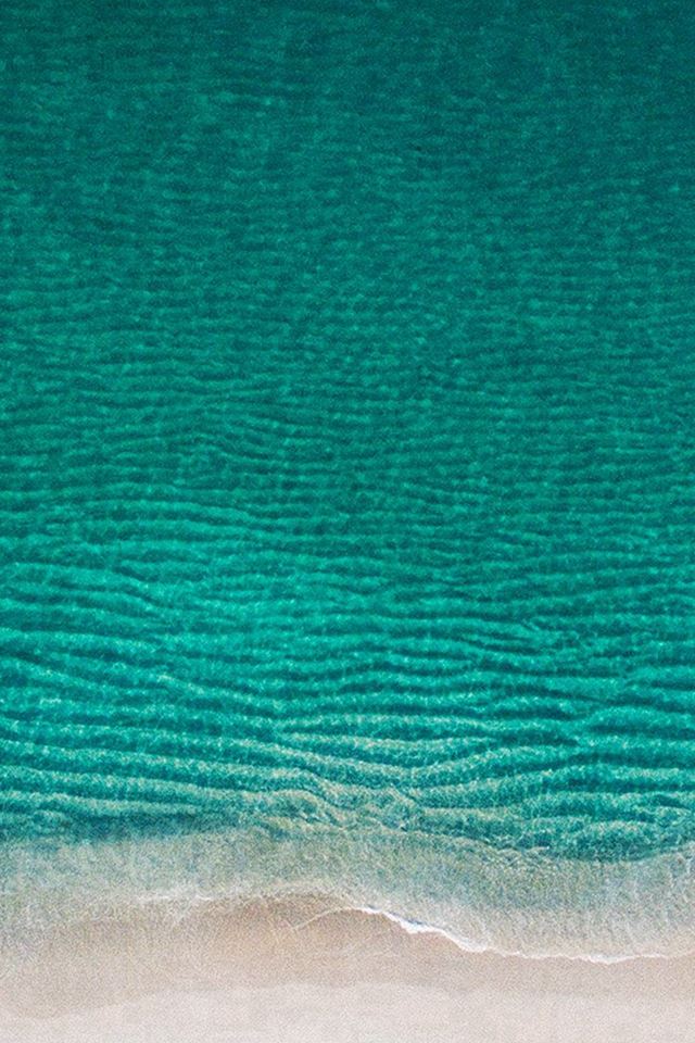 640x960 Sea Ocean Green Minimal Nature Wave Earth - minimal iPhone 4s Wallpaper
