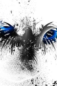 Hawk Painting wallpaper