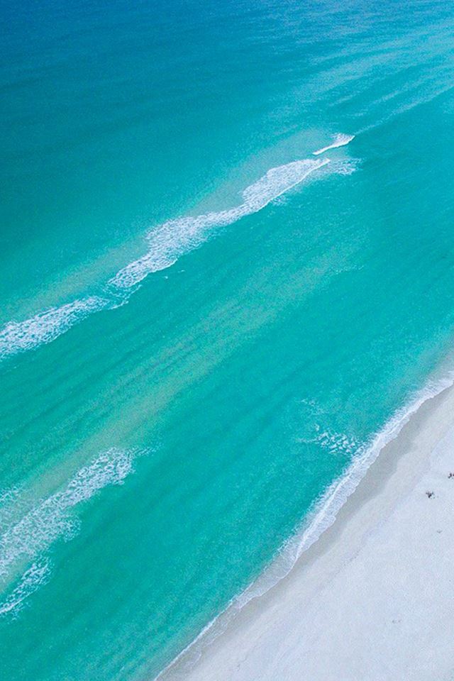 640x960 Sea Blue Green Skyview Earth Summer - beach iPhone 4s Wallpaper