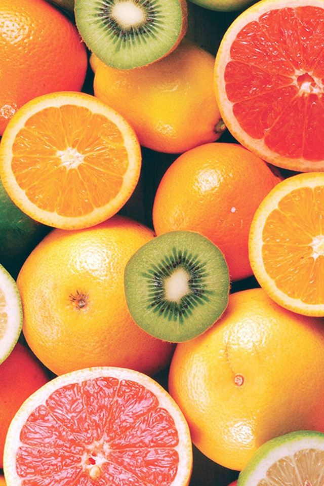 640x960 Colorful Fruit Mix  -  iPhone 4s Wallpaper