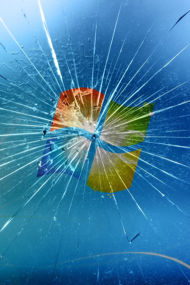 640x960 Broken Windows - windows iPhone 4s Wallpaper