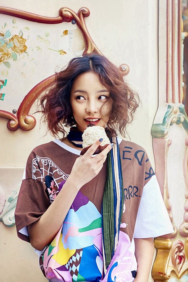 640x960 Kpop Kuhara Dessert Eating Cute - sweet iPhone 4s Wallpaper